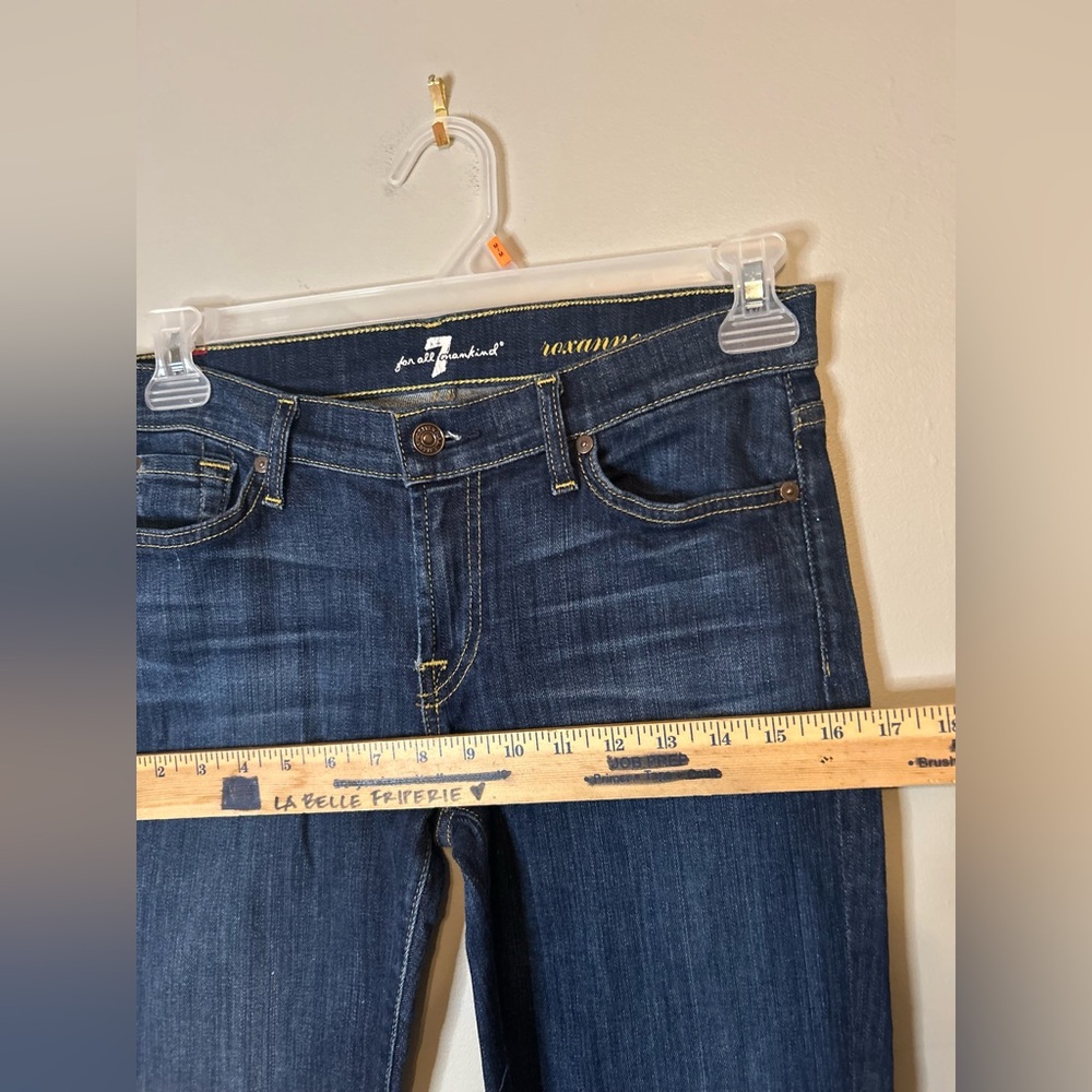 7 for all Mankind low rise skinny jeans - Picture 6 of 13